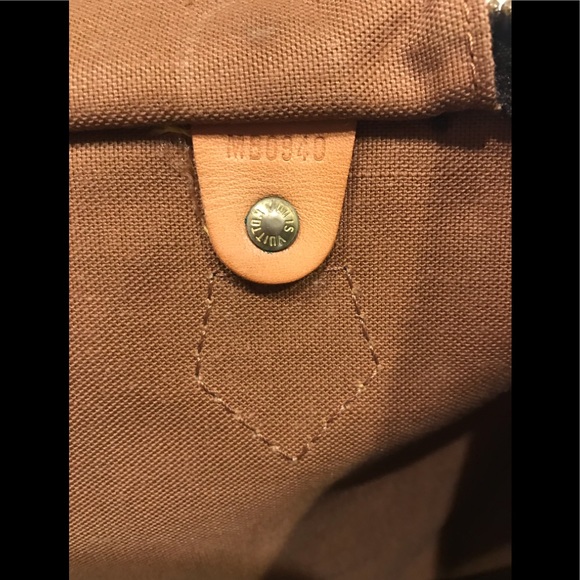 Authentic Louis Vuitton Speedy 40 Tote #3.1Nj - Picture 7 of 8